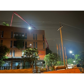 Thi công chống thấm sân thượng văn phòng GONSA