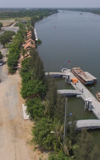 Bến HappyLand Long An.